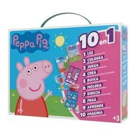 Maletin 10 en 1 - Pepa Pig