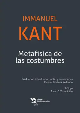 Metafisica de las Costumbres