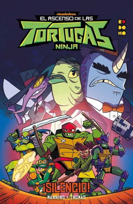 El Ascenso de las Tortugas Ninja: ¡Silencio!