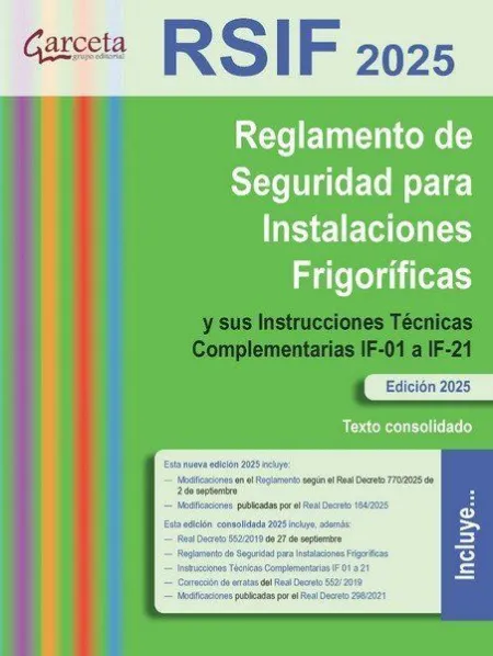 Reglamento de Seguridad para Instalaciones Frigoríficas (Rsif 2025)