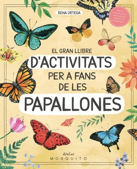 Gran Llibre D'activitats Per a Fans de les Papallones