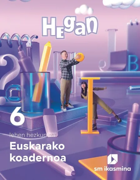6 L. h. Koadernoa Euskara. Hegan