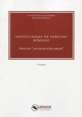 Instituciones de Derecho Romano 2022 Apuntes 