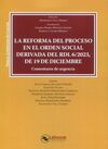 LA REFORMA DEL PROCESO EN EL ORDEN SOCIAL DERIVADA DEL RDL 6/2023, DE 19 DE DICIEMBRE.