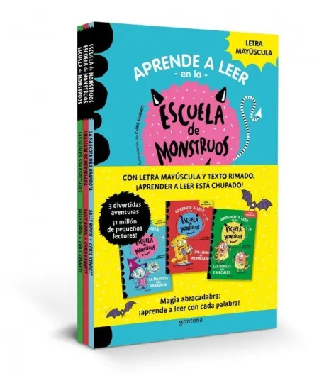 Pack Escuela de Monstruos - Libros 1, 2 y 3
