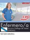 ENFERMERO/A. SERGAS. TEST PARTE ESPECÍFICA