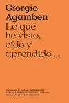 Lo que He Visto,Oido y Aprendido
