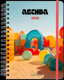 Agenda Anual Semanal 2025 Coco Davez