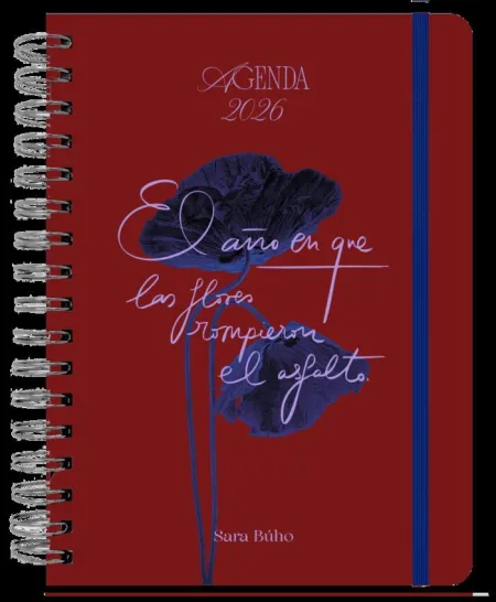 Agenda Anual Diaria 2026 Sara Buho