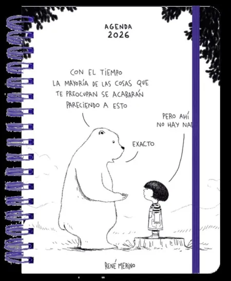 Agenda Anual Semanal 2026 Rene Merino