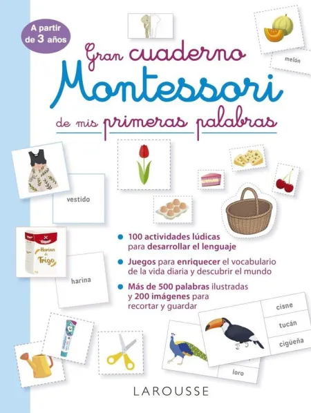 Gran Cuaderno Montessori Mis Primeras Palabras