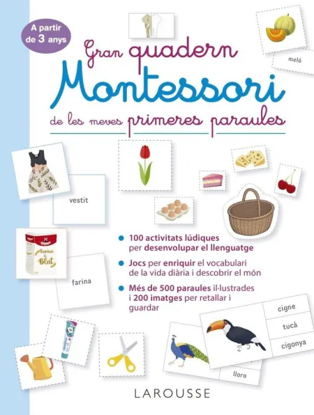 Quadern Montessori Paraules