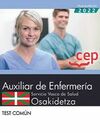 AUXILIAR ENFERMERIA OSAKIDETZA TEST COMUN