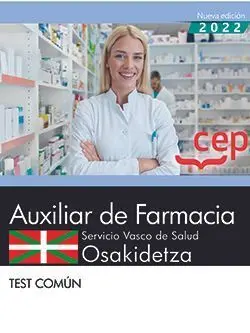 Auxiliar de Farmacia Servicio Vasco de Salud Osakidetza