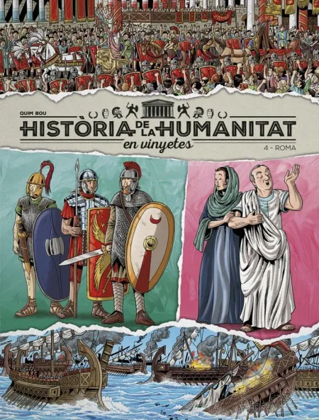 Historia de la Humanitat en Vinyetes Vol. 4 - Roma