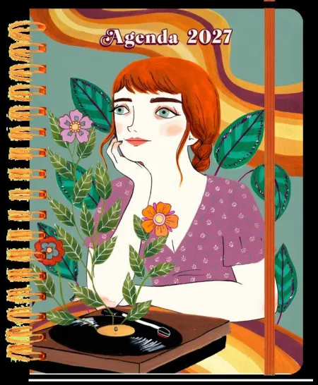 Agenda Anual Semanal 2027 Maria Hesse