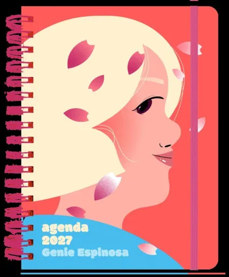 Agenda Anual Semanal 2027 Genie Espinosa