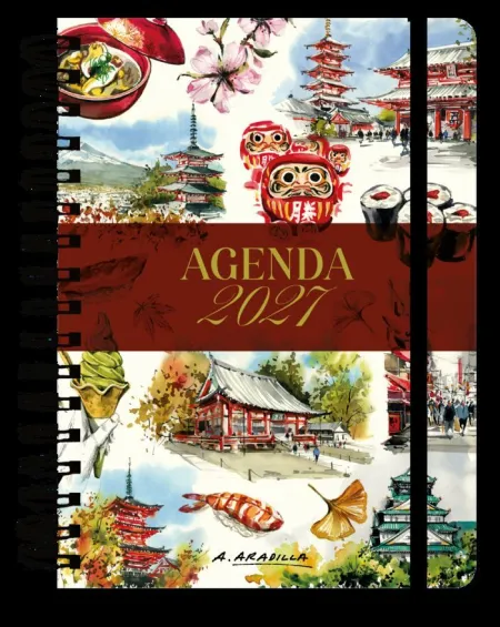 Agenda Anual Semanal 2027 Alicia Aradilla