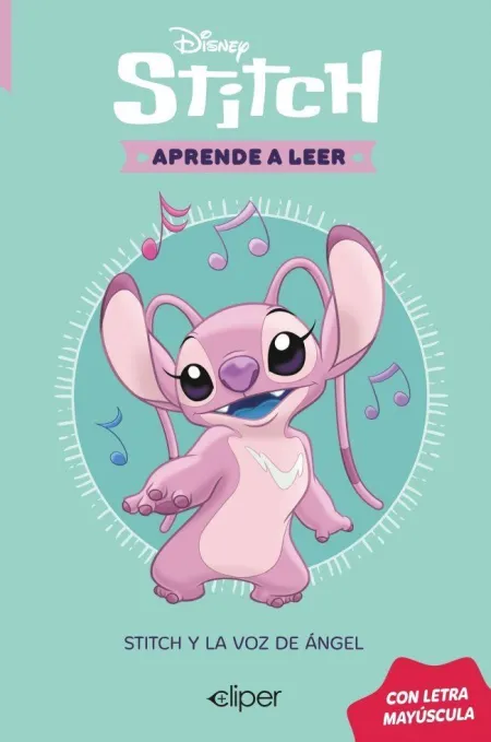 Aprende Leer Mayuscula. Stitch Voz Angel