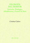 FILOSOFÍA DEL DESISTIR