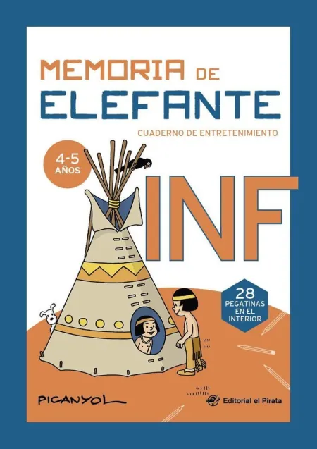 Memoria de Elefante Infantil: Cuaderno de Vacaciones