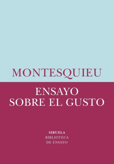 Ensayo Sobre el Gusto