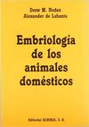 EMBRIOLOGÍA DE LOS ANIMALES DOMÉSTICOS. MECANISMOS DE DESARROLLO Y MALFORMACIONES