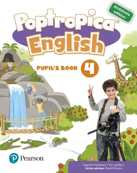 Poptropica English 4 Pupil's Book Andalusia + 1 Code