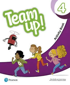 Team Up! 4 Activity Book Print & Digital Interactive Activity Book -Online Pract