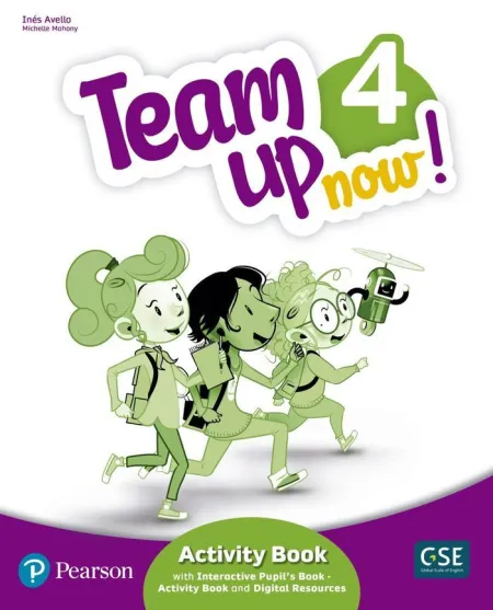 Team Up Now! 4 Activity Book & Interactive Pupil`s Book-Activity Bookand Digital Resources Access Code
