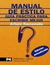 MANUAL DE ESTILO. GUÍA PRÁCTICA PARA ESCRIBIR MEJOR