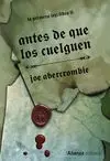 Antes que los Cuelguen