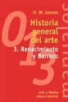 HISTORIA GENERAL DEL ARTE. 3. RENACIMIENTO Y BARROCO