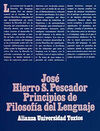 PRINCIPIOS DE FILOSOFÍA DEL LENGUAJE