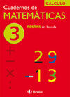 CUADERNOS DE MATEMÁTICAS 3 - RESTAS SIN LLEVADA