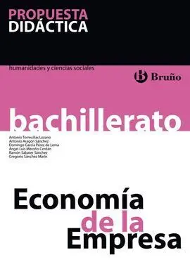 Economía de la Empresa Bachillerato Propuesta Didáctica