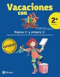 En Vacaciones Repasa 2º y Prepara 3º con Kika Superbruja