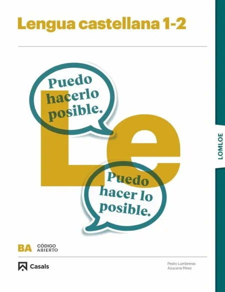 Lengua Castellana 1-2 Bachillerato