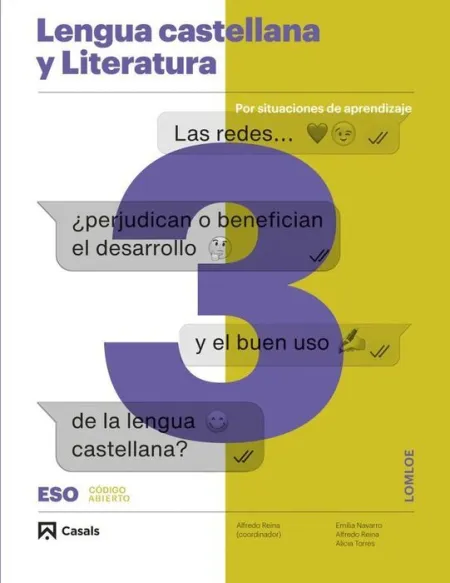 Lengua Castellana y Literatura 3 eso Lomloe Andalucía