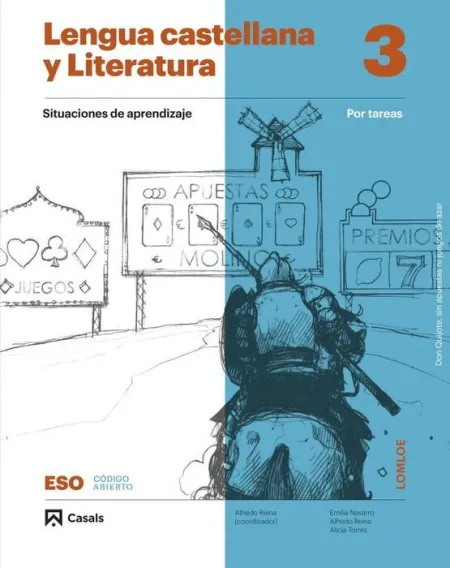 Lengua Castellana y Literatura por Tareas 3 eso Lomloe Andalucía