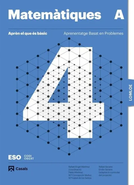 Ab Matemàtiques 4 a eso. Aprèn el que És Bàsic Lomloe