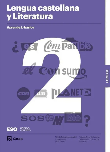 Ab Lengua Castellana y Literatura 2 eso. Aprende lo Básico Lomloe