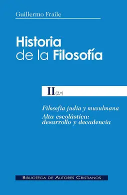 Historia de la Filosofía. Ii (2. º): Filosofía Judía y Musulmana