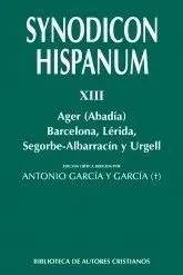 Synodicon Hispanum Xiii