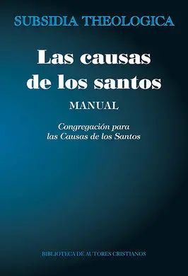 Las Causas de los Santos. Manual
