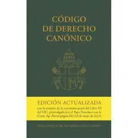 Codigo de Derecho Canonico. Rca. Actualizada 2021