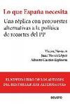 LO QUE ESPAÑA NECESITA