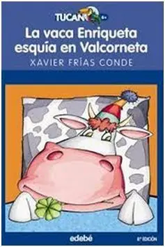 La Vaca Enriqueta Esquía en Valcorneta