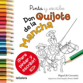 Pinta y Escribe Don Quijote de la Mancha