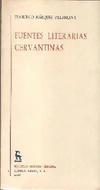 Fuentes Literarias Cervantinas